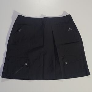 Black Utility Skort